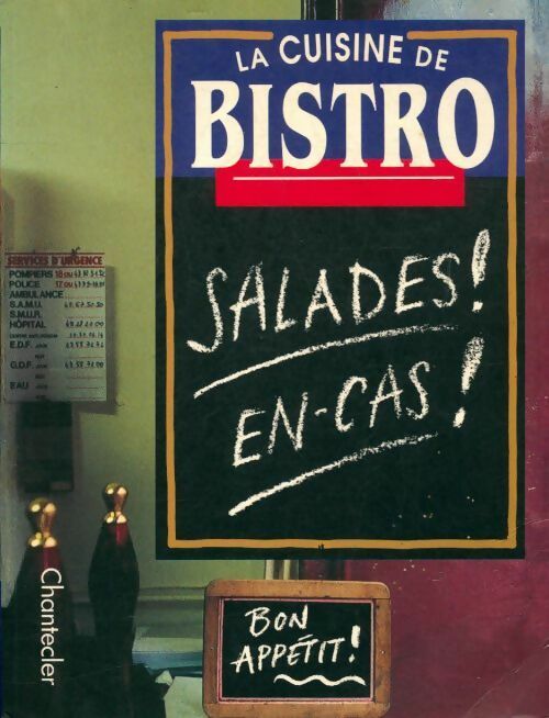 La cuisine de bistro salades ! en cas ! - Collectif - Livre