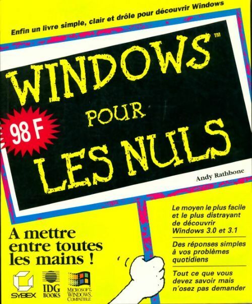 Windows 3.1 Pour les nuls - Andy Rathbone - Livre