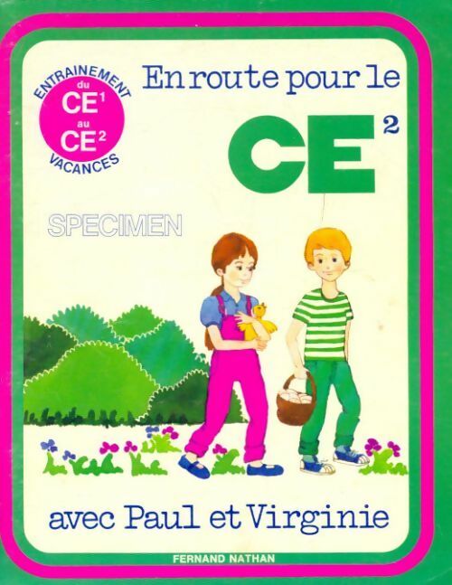 En route pour le CE2 avec Paul et Virginie - Collectif - Livre