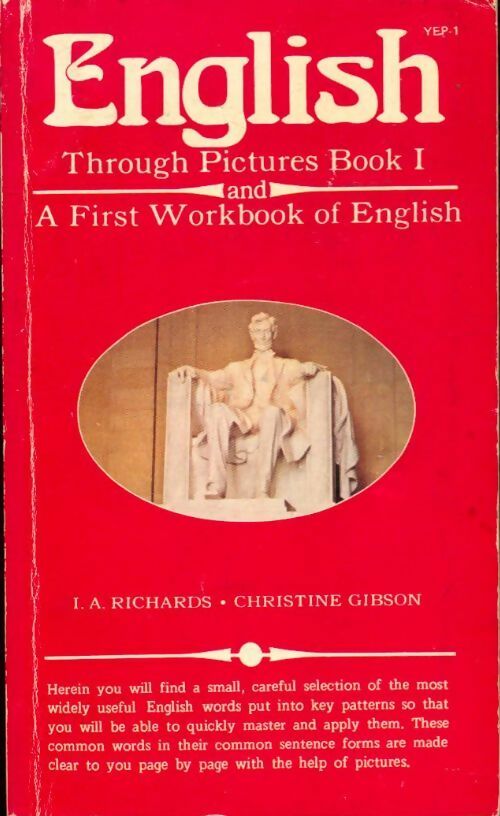 English through pictures book 1 and a first workbook of english - Christine Gibson - Livre