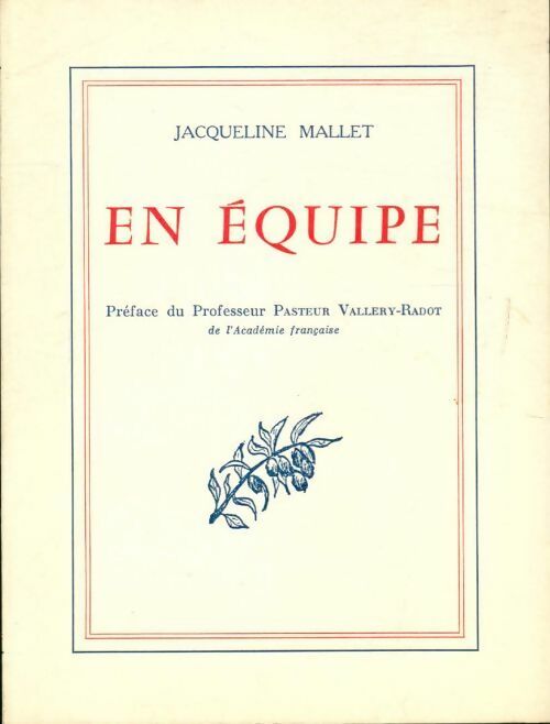 En équipe - Jacqueline Mallet - Livre
