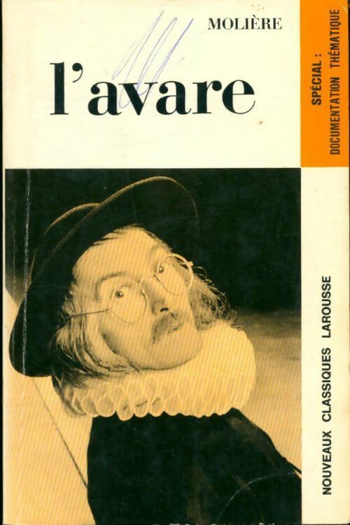 L'avare - Molière - Livre