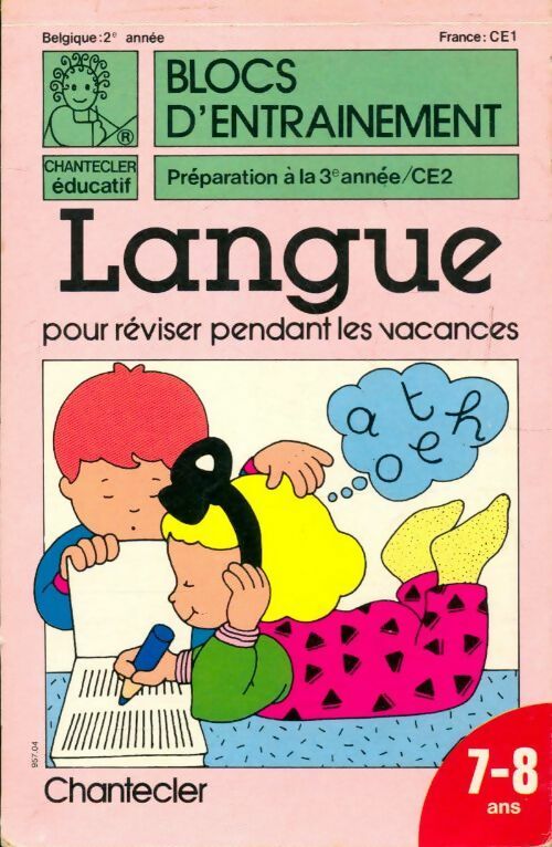 Langue pour réviser pendant les vacances 7*8 ans - Collectif - Livre