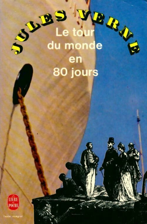 Le tour du monde en 80 jours - Jules Vernes - Livre