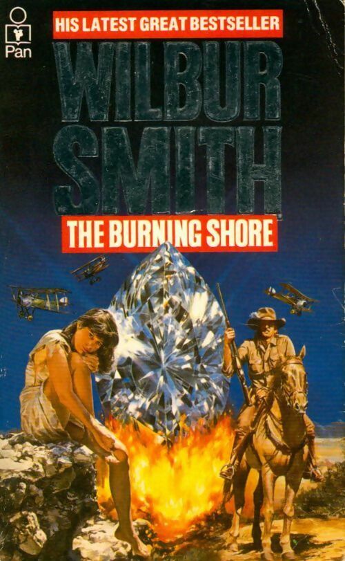 The burning shore - Wilbur A. Smith - Livre