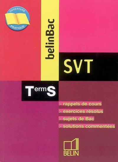 Svt Terminale S - Laurence Lossouarn - Livre