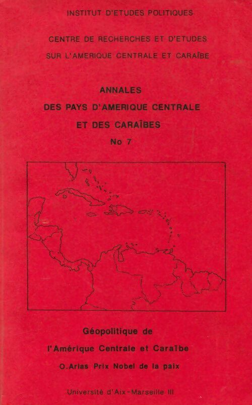 Annales des pays d'Amérique centrale et des Caraïbes - Collectif - Livre