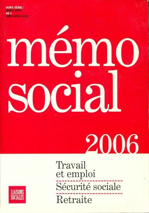 Mémo social 2006 - Collectif - Livre