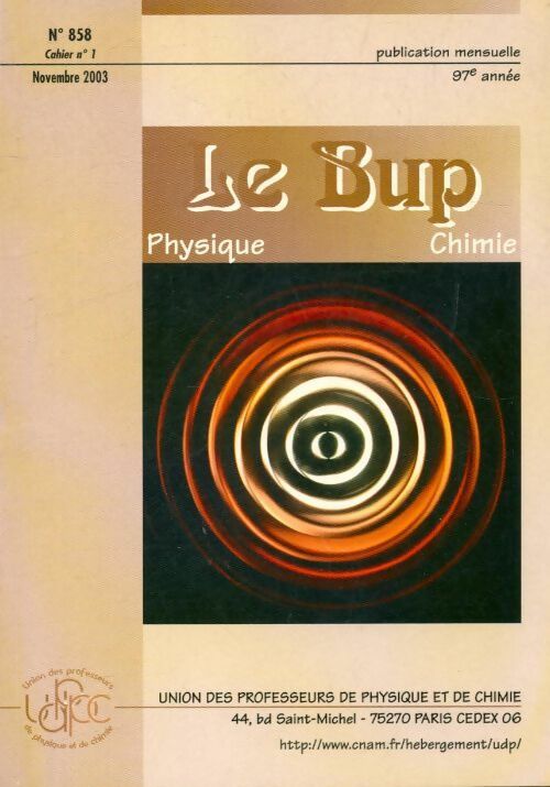 Le Bup n°858 - Collectif - Livre