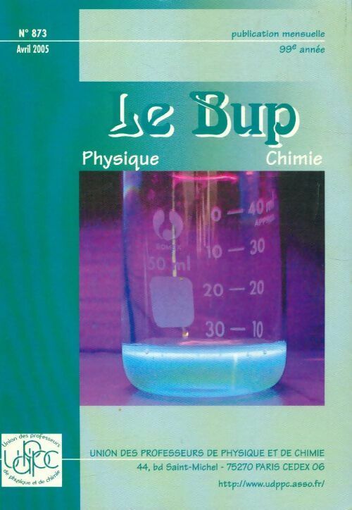 Le Bup n°873 - Collectif - Livre