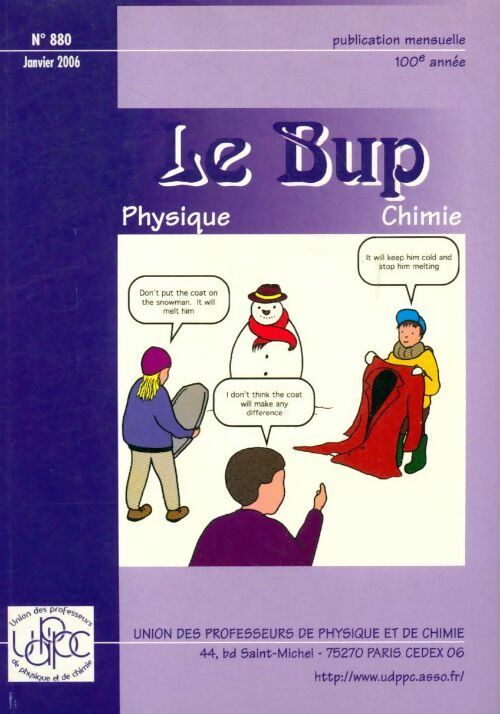 Le Bup n°880 - Collectif - Livre