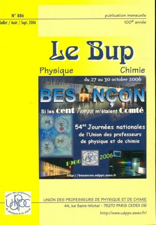 Le Bup n°886 - Collectif - Livre
