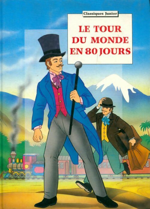Le tour du monde en 80 jours - Jules Vernes - Livre