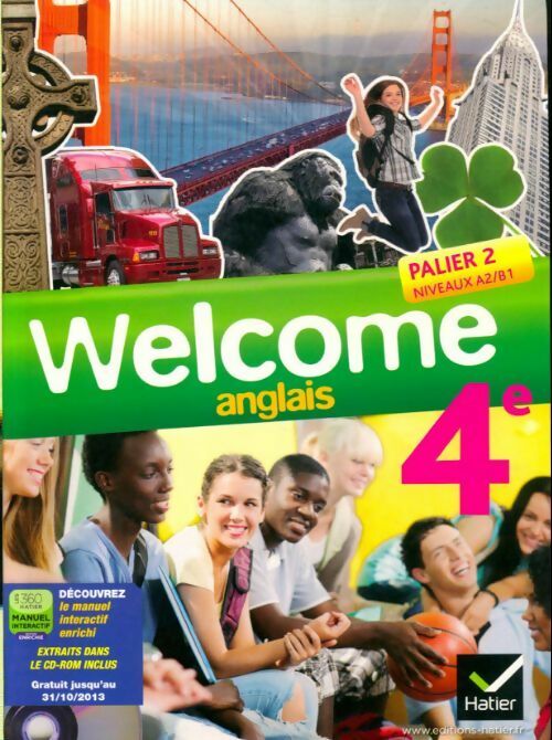 Welcome 4e - Collectif - Livre