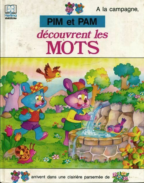 Pim et Pam découvrent les mots à la campagne - Carlos Busquets - Livre