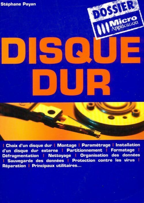 Disque dur - Stéphane Payan - Livre