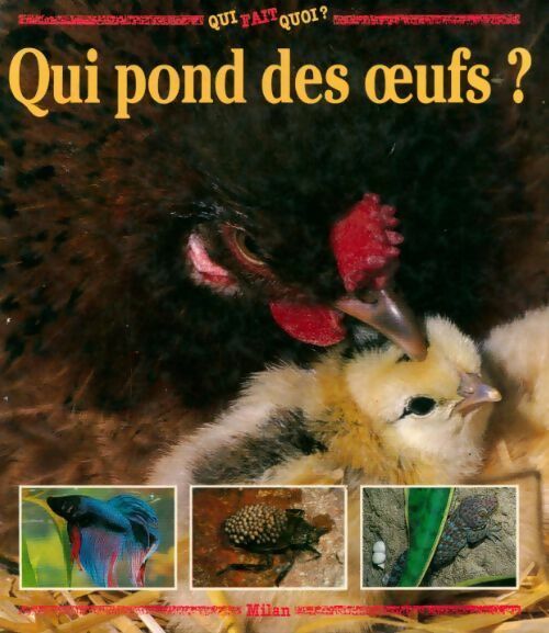 Qui pond des oeufs ? - Collectif - Livre