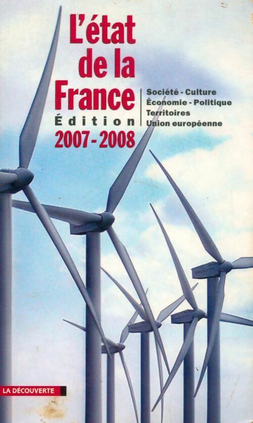L'état de la France 2007-2008 - Collectif - Livre