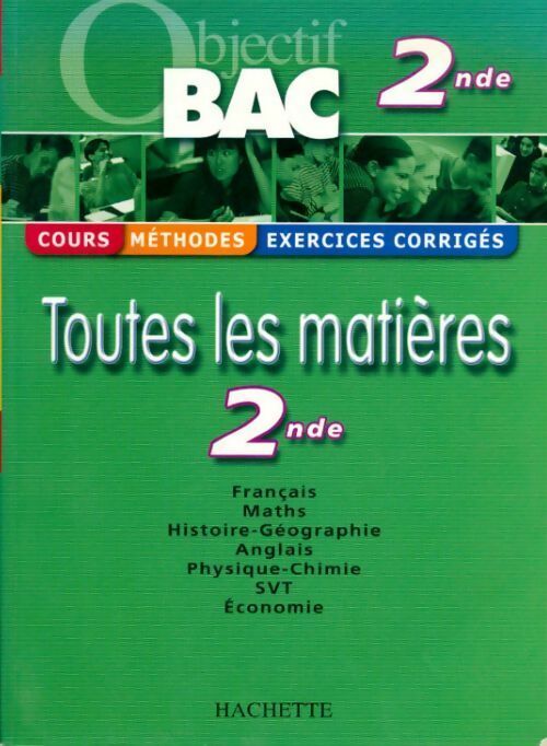 Toutes les matières Seconde - Collectif - Livre