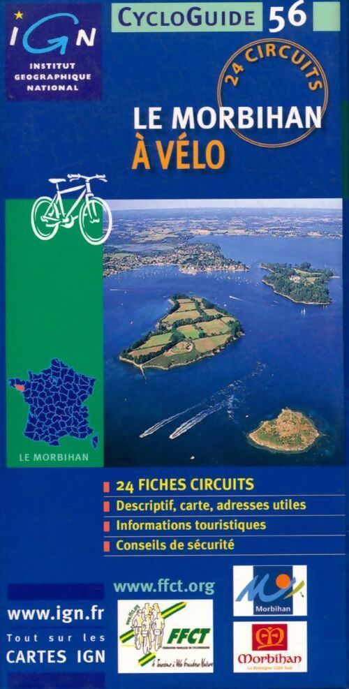 Le Morbihan à vélo. 24 circuits - Collectif - Livre