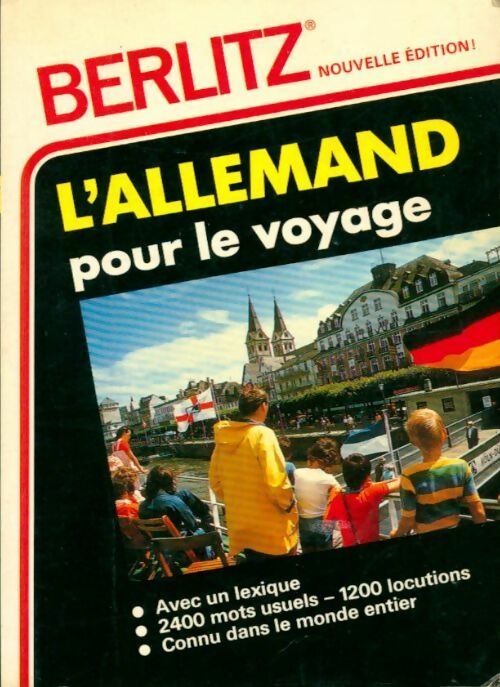 L'allemand pour le voyage - Collectif - Livre