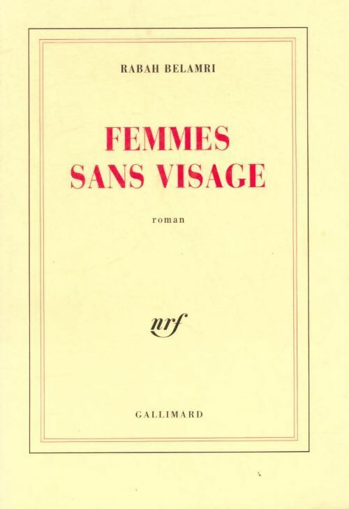 Femmes sans visage - Rabah Belamri - Livre