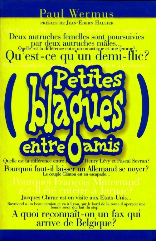 Petites blagues entre amis - Paul Wermus - Livre