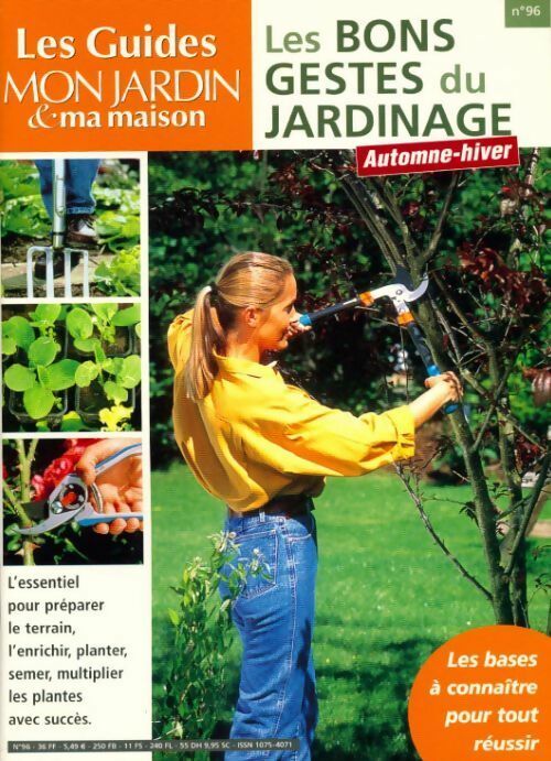 Les guides mon jardin & ma maison n°96 : Les bons gestes du jardinage automne-hiver - Collectif - Livre