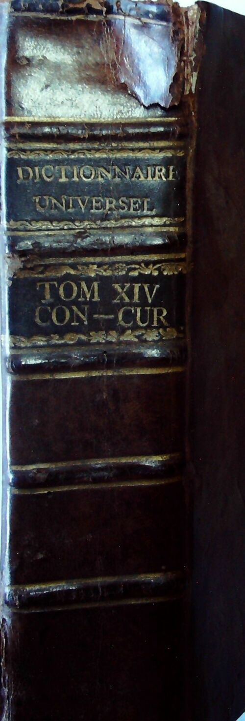 Dictionnaire universel Tome XIV : CON-CUR - Jean Robinet - Livre