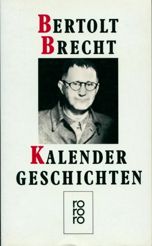 Kalender geschichten - Bertolt Brecht - Livre