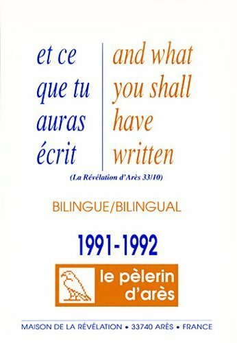 Et ce que tu auras écrit / And what you shall have written - Michel Frère Potay - Livre