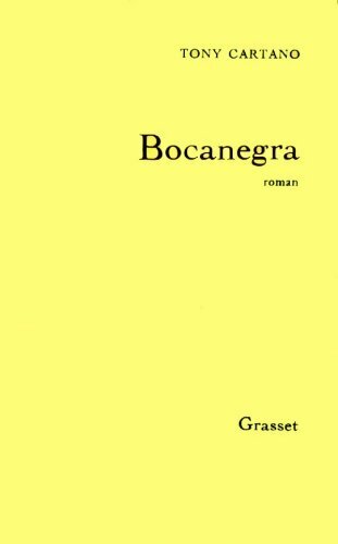 Bocanegra - Tony Cartano - Livre