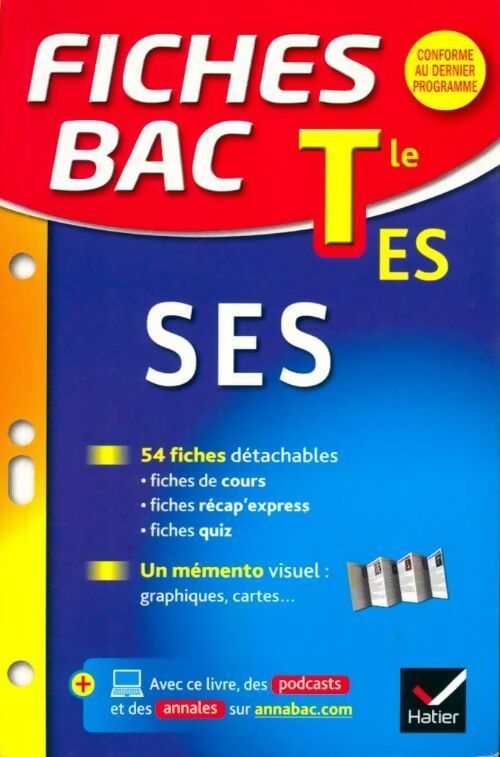 SES Terminale ES - Rozenn Guéguen - Livre