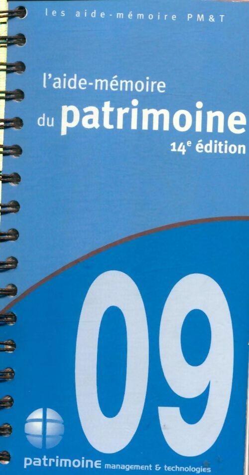 L'aide-mémoire du patrimoine - Collectif - Livre