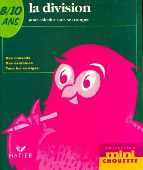 La division pour calculer sans se tromper 8-10 ans - Albert Cohen - Livre