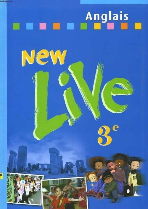 New live. Anglais 3e - Jean-Pierre Gabilan - Livre
