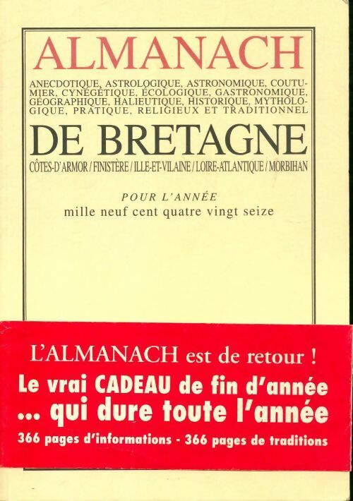 Almanach de Bretagne 1996 - Collectif - Livre