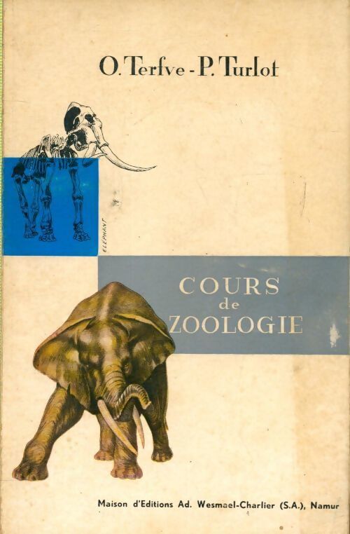 Cours de zoologie - O Terfve - Livre