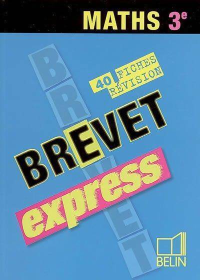 Maths 3e - Philippe Depresle - Livre