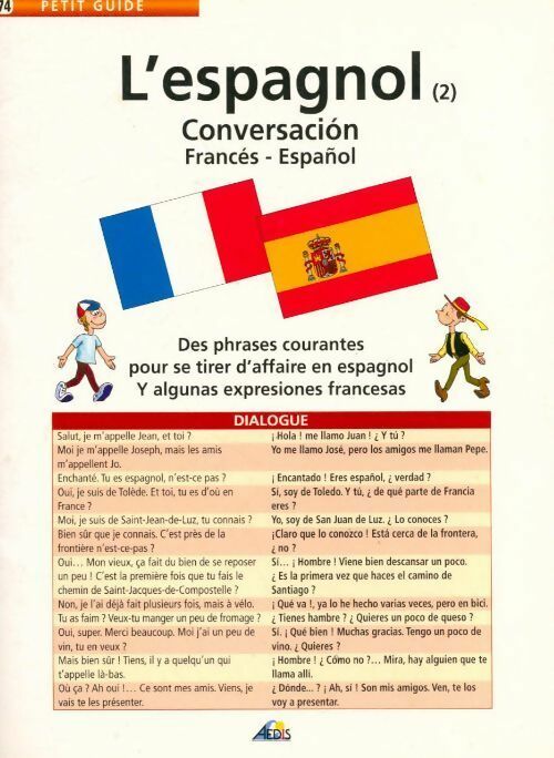 L'espagnol Tome II : Conversacion francés-espagnol - Collectif - Livre