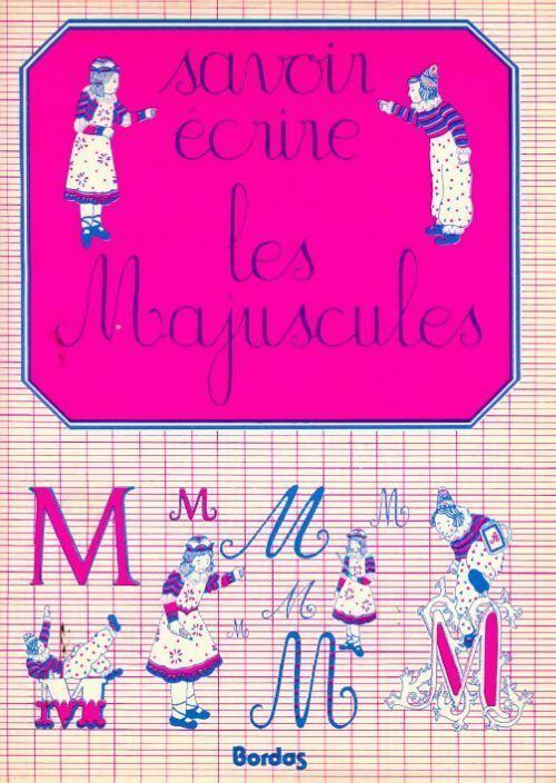 Savoir écrire les majuscules - Houllier - Livre