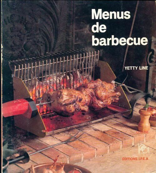 Menus de barbecue - Yetty Line - Livre
