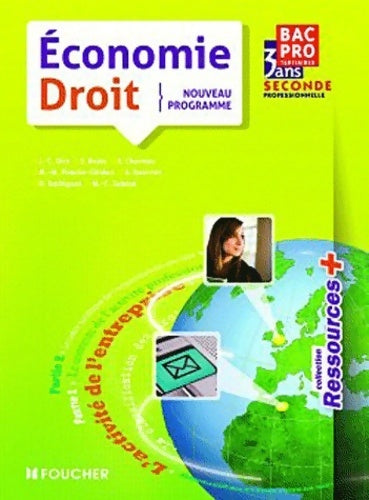 Economie-droit bac pro - Collectif - Livre