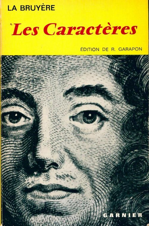 Les caractères - Jean De la Bruyère - Livre