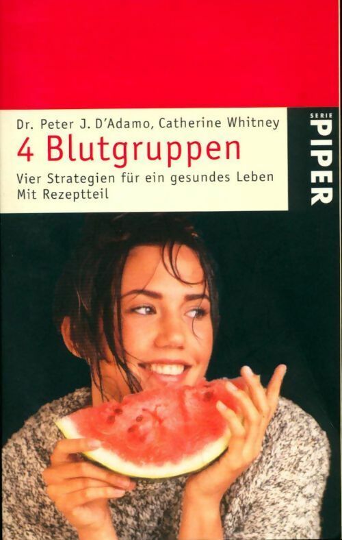 4 blutgruppen - Catherine Whitney - Livre