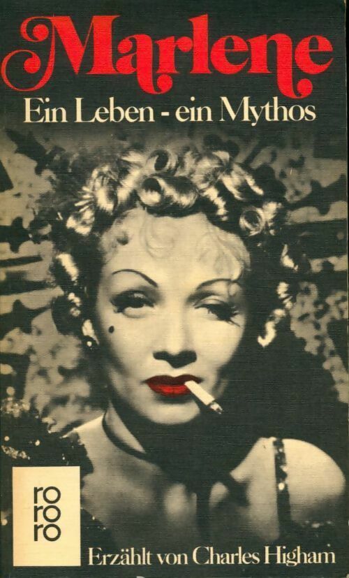 Marlene. Ein leben ein mythos - Charles Higham - Livre