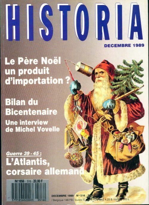 Historia n°516 : Le Père Noël, un produit d'importation - Collectif - Livre