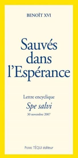 Sauvés dans l'espérance - Benoît XVI - Livre
