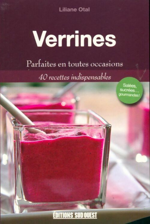 Verrines - Liliane Otal - Livre