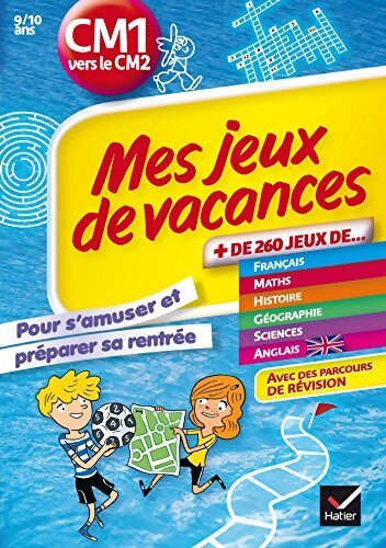 Mes jeux de vacances du CM1 vers le CM2 - Collectif - Livre
